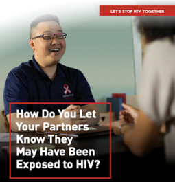 How to Let Partners They're Exposed to HIV (PDF)