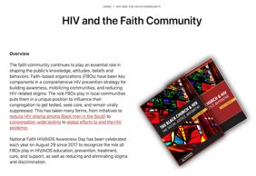 HIV and the Faith Community (Web)