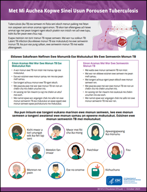 Met Mi Auchea Kopwe Sinei Usun Porousen Tuberculosis [What You Need to Know About Tuberculosis]. Go to fact sheet 