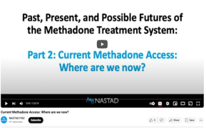 Current Methadone Access: Where Are We Now? (Web)