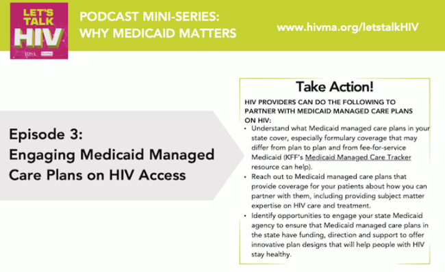 Engaging Medicaid Managed Care Plans on HIV (PDF)
