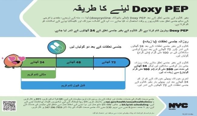 P Doxy لینے کا طریقہ (PDF)