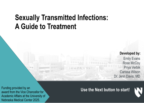 Sexually Transmitted Infections: A Guide to Treatment (Web)