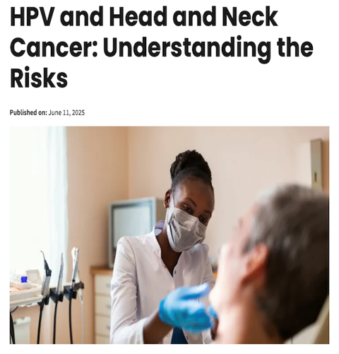 HPV and Head and Neck Cancer: Understanding the Risks (Web)