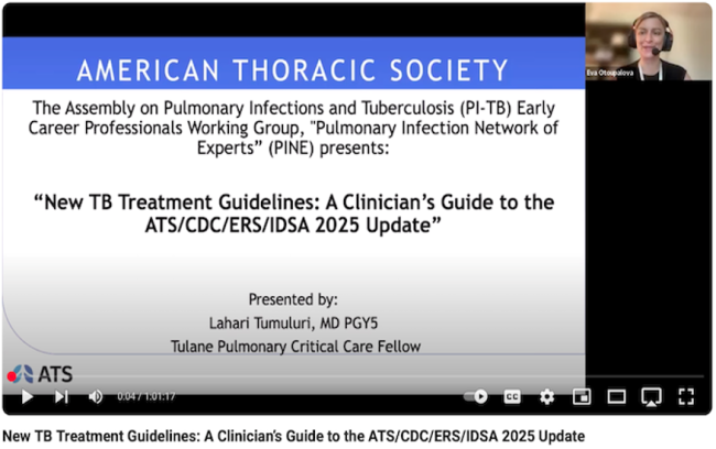 New TB Treatment Guidelines: A Clinician's Guide to the ATS/CDC/ERS/IDSA 2025 Update (Web)