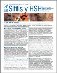 Thumbnail image of Sífilis y HSH (Hombres que Tienen Relaciones Sexuales con Hombres) 