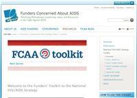 Thumbnail image of FCAA Toolkit: Funders Guide to the National HIV/AIDS Strategy 