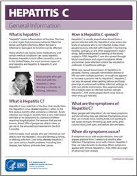 Thumbnail image of Hepatitis C: General Information 