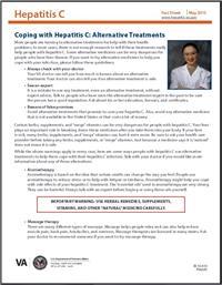 Thumbnail image of Hepatitis C: Coping with Hepatitis C: Alternative Treatments 