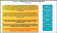 Thumbnail image of Hepatitis C Management and Treatment Algorithm 