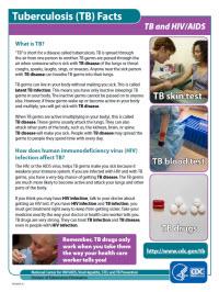  TB and HIV/AIDS Fact Sheet 