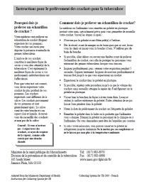  Instructions Pour Le Prélèvement Des Crachats Pour La Tuberculose[Instructions for Collecting Sputum for TB] 