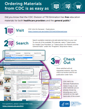 CDC On Demand TB Publications Tutorial (PDF)