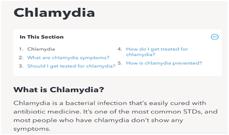 What is Chlamydia (Web)