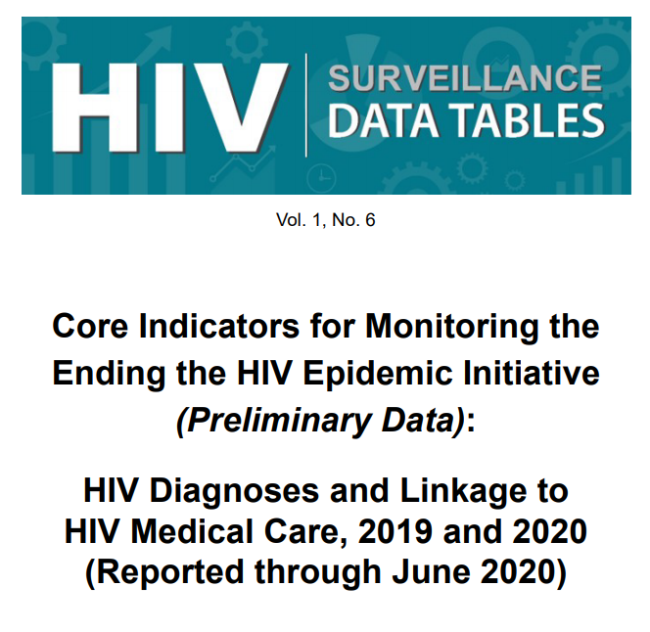 Core Indicators for Monitoring the Ending the HIV Epidemic Initiative report (PDF).