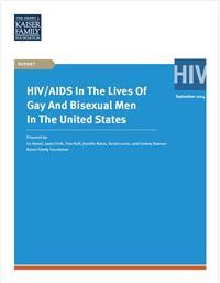 Thumbnail image of HIV/AIDS in the Lives of Gay and Bisexual Men in the United States 