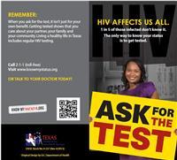Thumbnail image of Ask for the Test: HIV Affects Us All 