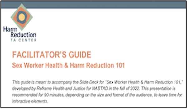 Facilitators' Guide Sex Worker Health (PDF)
