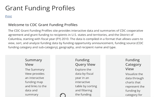 Grant Funding Profiles (web)
