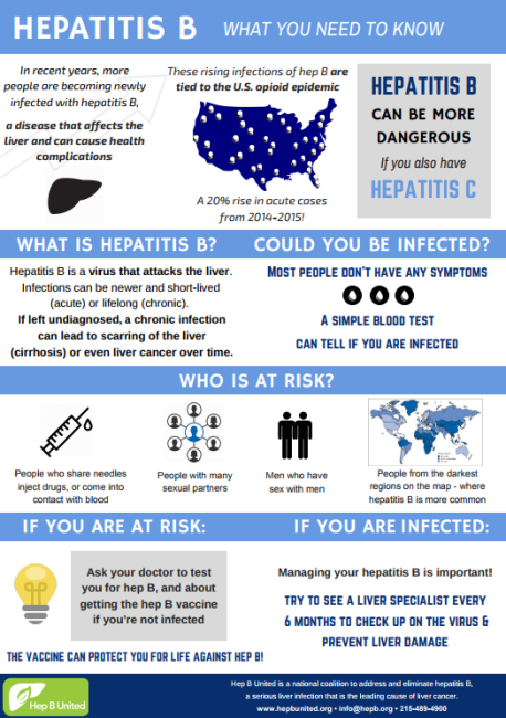 Fact Sheet: Hepatitis B-What You Need To Know | National Prevention ...