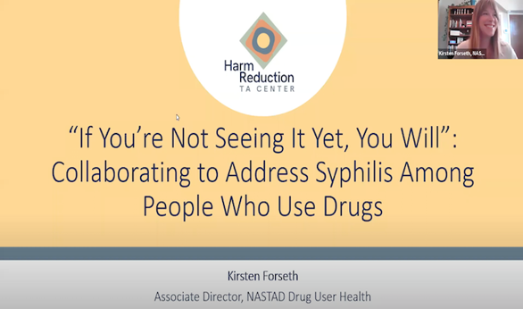 Collaborating to Address Syphilis Among People Who Use Drugs (Web)