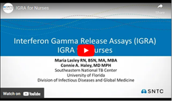 IGRA for Nurses. Go to webinar