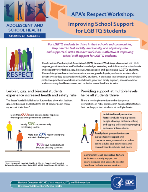 Improving School Support for LGBTQ Students. Go to document. 