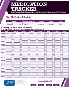 Medication Tracker. Go to form.