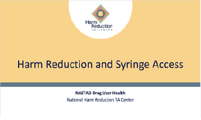 Harm Reduction Syringe Access (pptx)