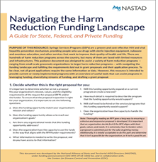 Navigating the Harm Reduction Funding Landscape (PDF)