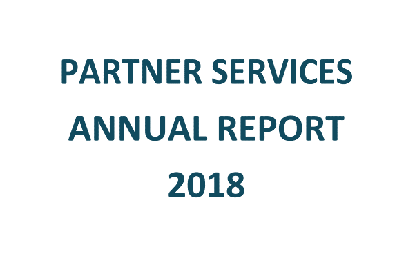 Partner Services Annual Report 2018. Go to report.