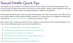 Sexual Health Quick Tips (Web)