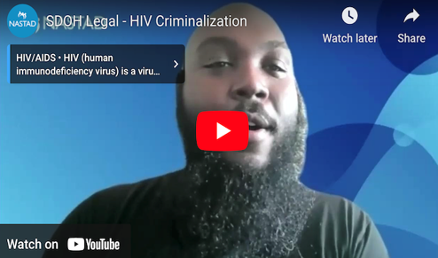 Social Determinants of Health Legal Series HIV Criminalization (Web)