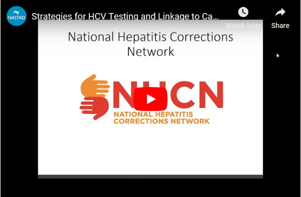 Webinar: Strategies for HCV Testing and Linkage to Care in and from Prison. Go to Webinar.