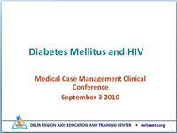 Thumbnail image of Diabetes Mellitus and HIV 