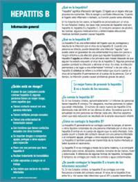 Hepatitis B: Informacion General | National Prevention Information Network