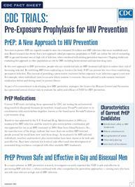 Thumbnail image of CDC Trials: Pre-Exposure Prophylaxis for HIV Prevention:Clinical Trials in Botswana, Thailand, and the United States 