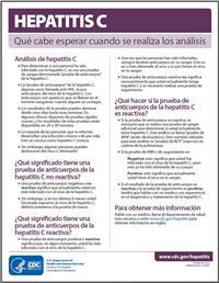 Thumbnail image of Hepatitis C: Qué cabe esperar cuando se realiza los análisis 