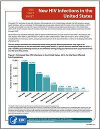 Thumbnail image of New HIV Infections in the United States, 2006 - 2009 
