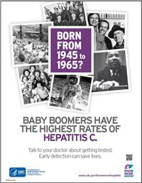 Thumbnail image of Born from 1945 to 1965? Baby Boomers Have the Highest Rates of Hepatitis C. 