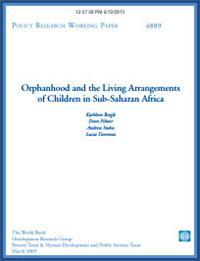 Thumbnail image of Orphanhood and the Living Arrangements of Children in Sub-Saharan Africa 