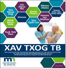 Xav Txog TB [Think TB]. Go to poster