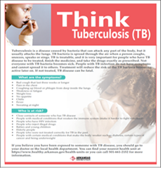 Think Tuberculosis (TB). Go to fact sheet
