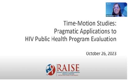 HIV Public Health Evaluation (Web)