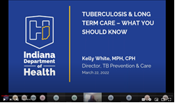 Tuberculosis and Long Term Care. Go to webinar