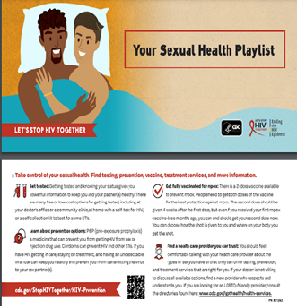 Sexual Health Playlist (PDF)