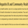 Community Health Hepatitis B (PDF)