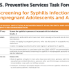 Screening for Syphilis Infection (PDF)