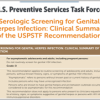 Screening for Genital Herpes (PDF)