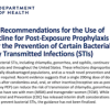 Interim Recommendations Use of Doxy PEP for STIs (PDF)